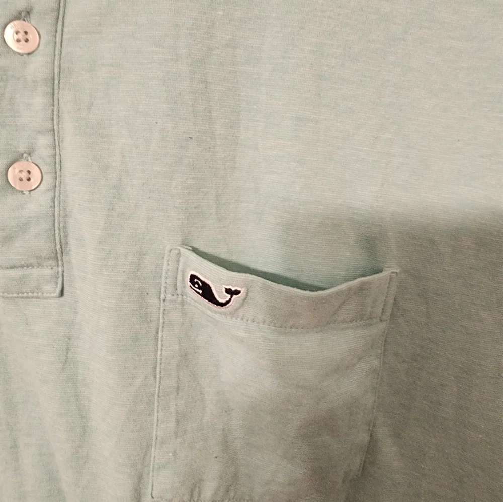 Men's Vineyard Vines Polo Xl Light Blue - Picture 4 of 12